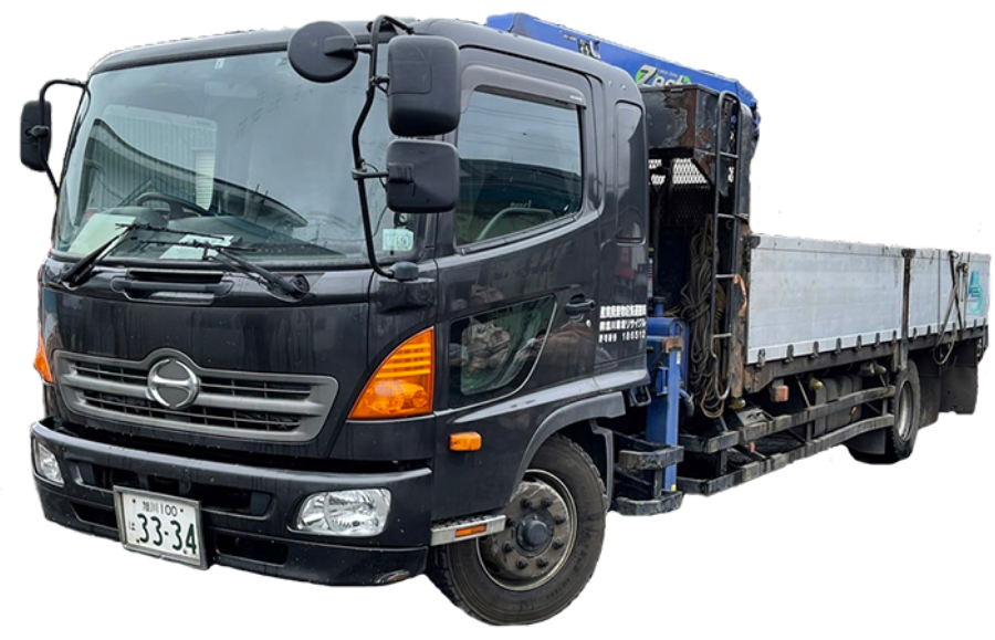 移動式クレーン最大積載量6800kg